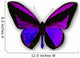 Purple Butterfly Wall Decal