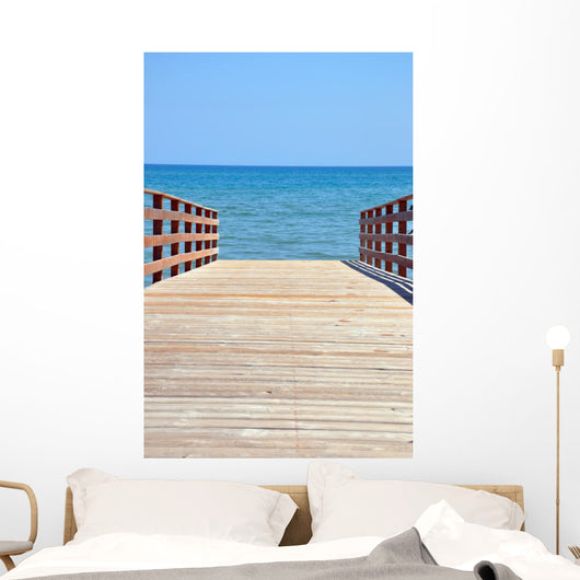 Steg Zum Strand Wall Mural
