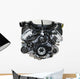 Car Engine Wall Decal