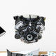 Car Engine Wall Decal