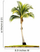 Palm Tree Isolated Wall Decal