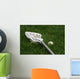 Lacrosse Stick and Ball Wall Decal