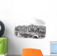 British Residency or Koti Residency in Hyderabad India vintage e Wall Mural