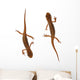 Two Newts Wall Decal Sticker Set