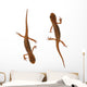 Two Newts Wall Decal Sticker Set