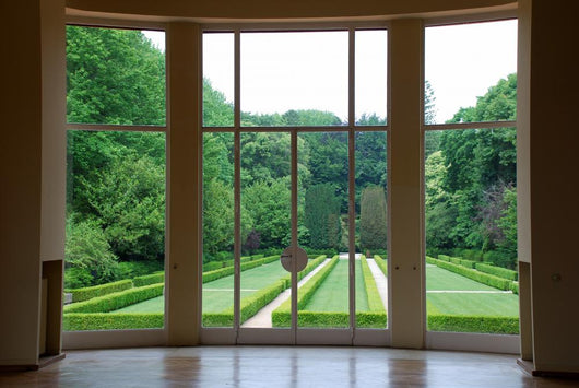 From inside