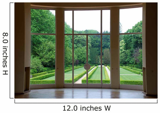 From inside