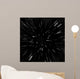 Hyperspace Starfield Zoom Blur Wall Decal