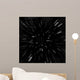 Hyperspace Starfield Zoom Blur Wall Decal