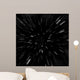 Hyperspace Starfield Zoom Blur Wall Decal