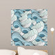 Graphic Texture Waves Wall Decal