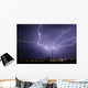 Lightning Thunderstorm Clouds Wall Decal