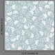 Seamless Abstract Floral Wall Decal