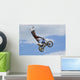 Figure En Motocross Wall Mural