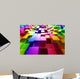 Colorful cubes Wall Mural