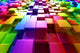 Colorful cubes Wall Mural