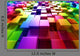 Colorful cubes Wall Mural