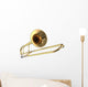 CG Trombone Wall Decal