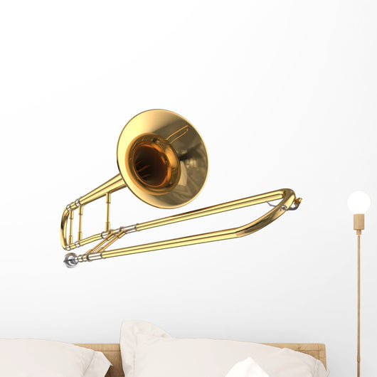 CG Trombone Wall Decal