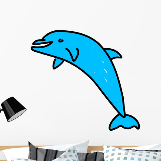 Dolphin Wall Mural