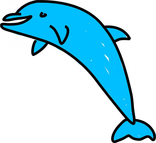 Dolphin Wall Mural