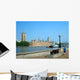 London Parliament with Jogger Wall Decal