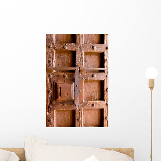 Aged Medieval Wooden Door