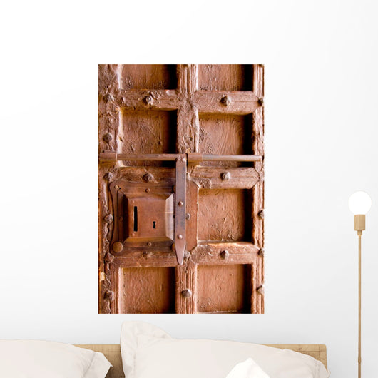 Aged Medieval Wooden Door