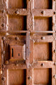 Aged Medieval Wooden Door