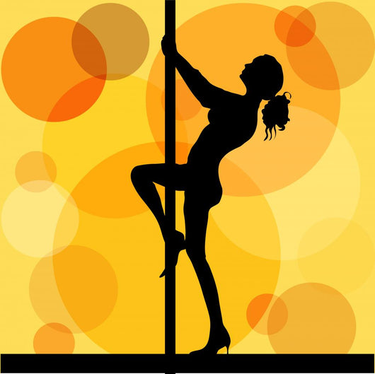 Pole Dancer Wall Decal