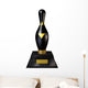 Bowling Trophy Wall Decal