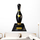 Bowling Trophy Wall Decal