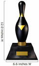 Bowling Trophy Wall Decal