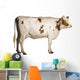 Holstein Cow Standing Wall Decal