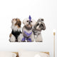 Group Dressed and Groomed Wall Decal