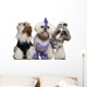 Group Dressed and Groomed Wall Decal