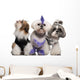 Group Dressed and Groomed Wall Decal