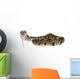 Python Royal Python Eating Wall Decal