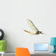 Mayfly, Ephemera danica, in front of white background Wall Decal