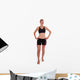 Junge Frau mit Deuserband Wall Decal