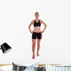Junge Frau mit Deuserband Wall Decal