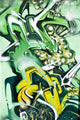 Abstract Graffiti Detail Textured