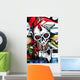 Skull on the Wall Wall Mural