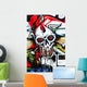 Skull on the Wall Wall Mural