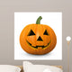 Carved Pumpkin Halloween Wall Decal