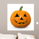 Carved Pumpkin Halloween Wall Decal