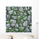 Seamless Stones Texture Vector Illustration (Mossy) Wall Decal