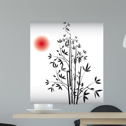 Bamboo Wall Mural