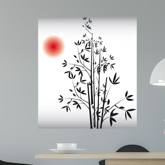 Bamboo Wall Mural