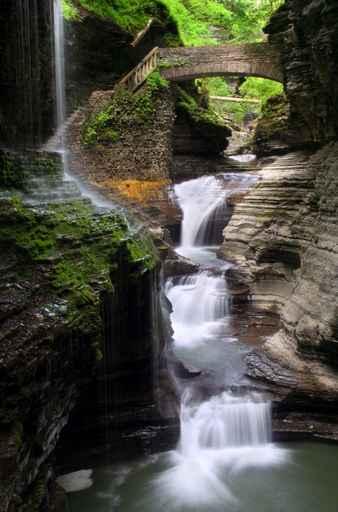Rainbow Falls Wall Decal